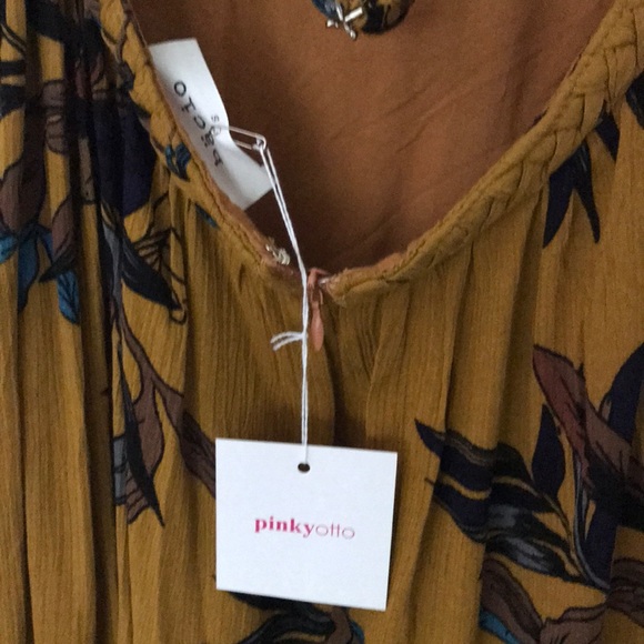 NWT Pinkyotto Tropical Goddess Dress - Picture 6 of 6